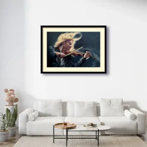 Quadro Acrílico  40 x 60 Violinista